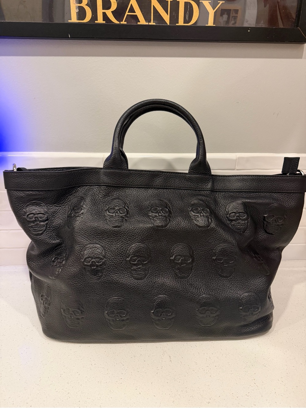 IO PELLE Large Multi-Skull Bag!
